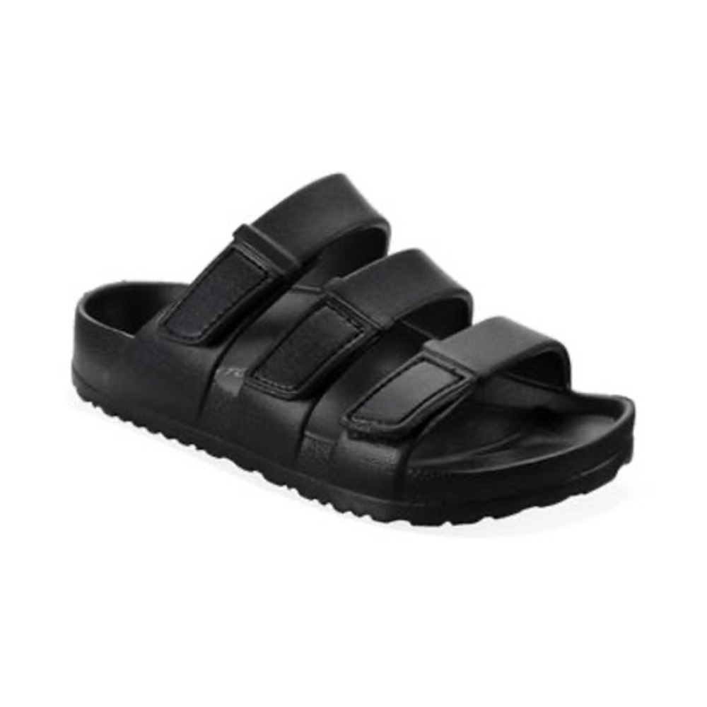 Sun + Stone Girls Black Sandals Size‎ 2M